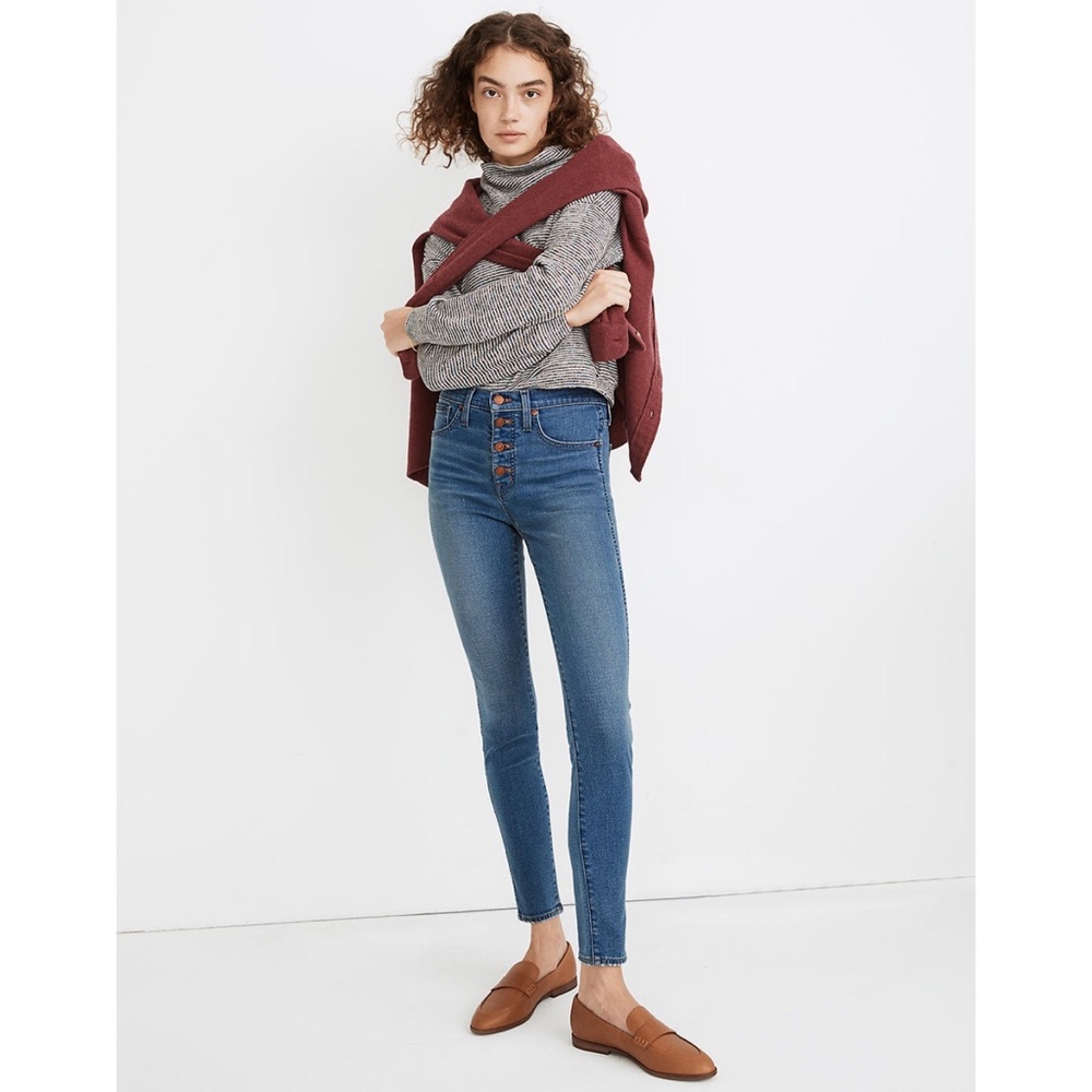 Madewell 10" High Rise Skinny Jeans 26